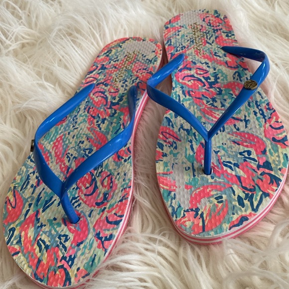LILY PULITZER flip flops - Picture 12 of 12